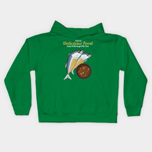 Thai Delicious Food Kids Hoodie